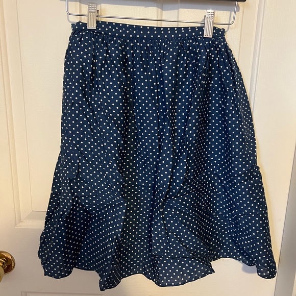 Polka Dots Mini Skirt (Made in Japan) - Picture 2 of 8